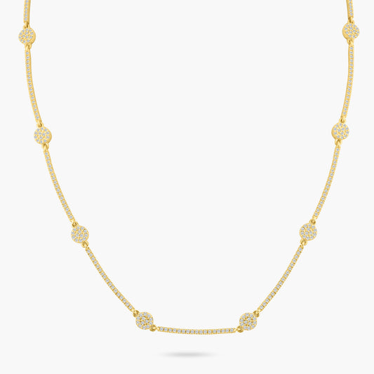 14K Yellow Gold Statement Necklace-N606329