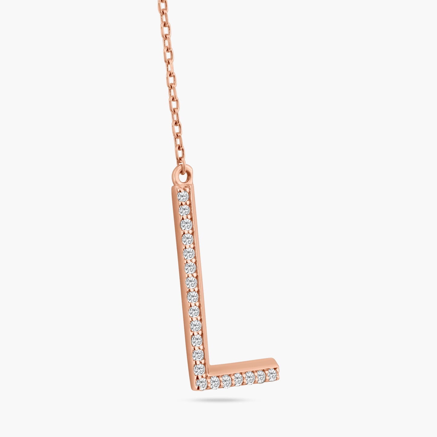 14K Rose Gold Dainty Pendant-N606293