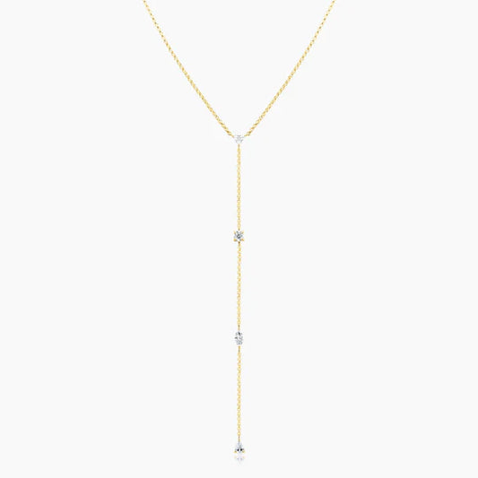 14K Yellow Gold Dainty Necklace - NTRMP