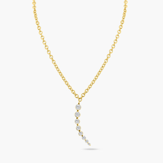 14K Yellow Gold Dainty Pendant - P603760E05