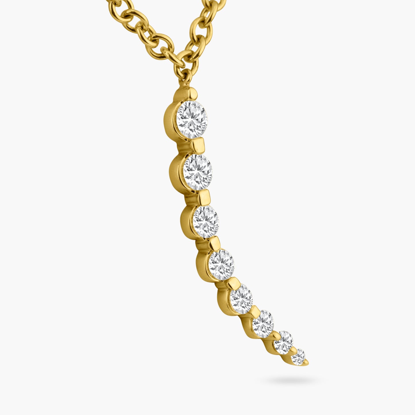 14K Yellow Gold Dainty Pendant - P603760E05