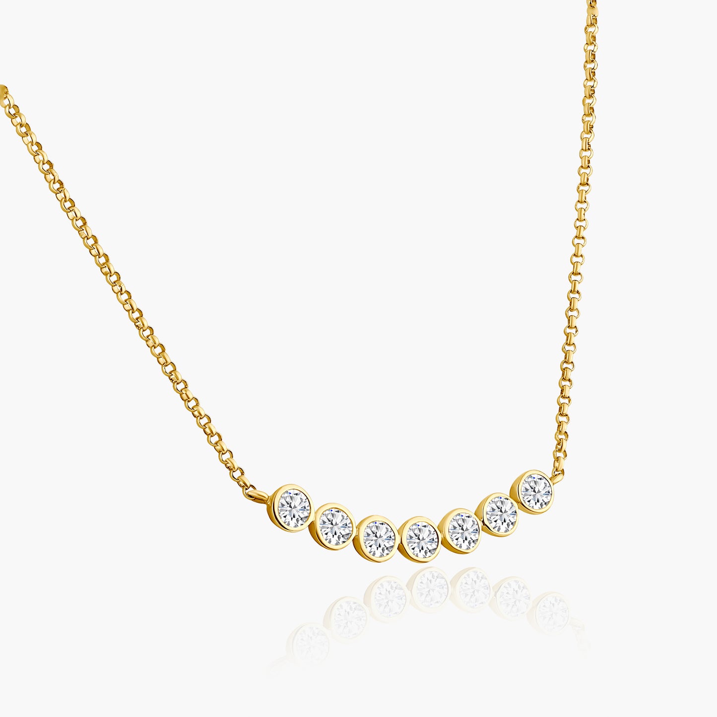 14K Yellow Gold Dainty Pendant - P604205