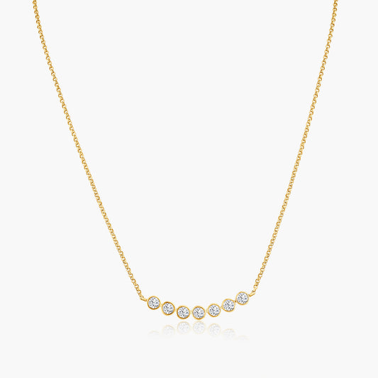 14K Yellow Gold Dainty Pendant - P604205