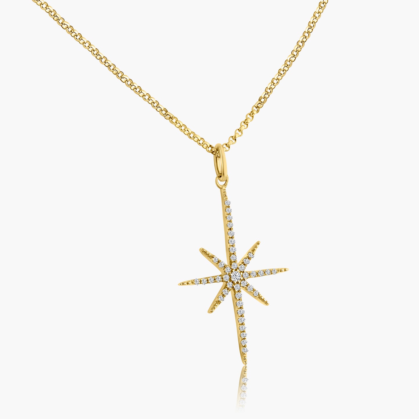 14K Yellow Gold Dainty Pendant - P606236