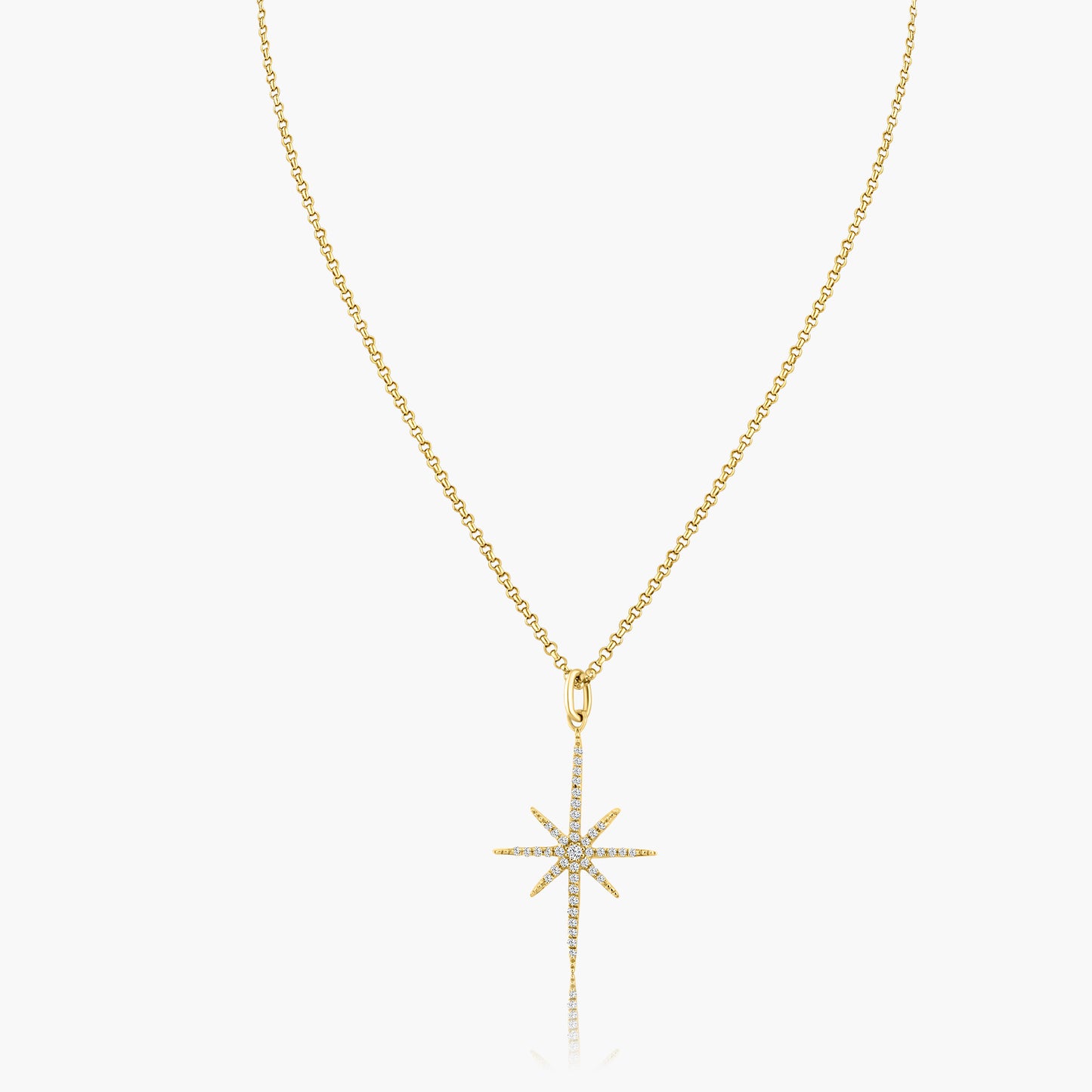 14K Yellow Gold Dainty Pendant - P606236