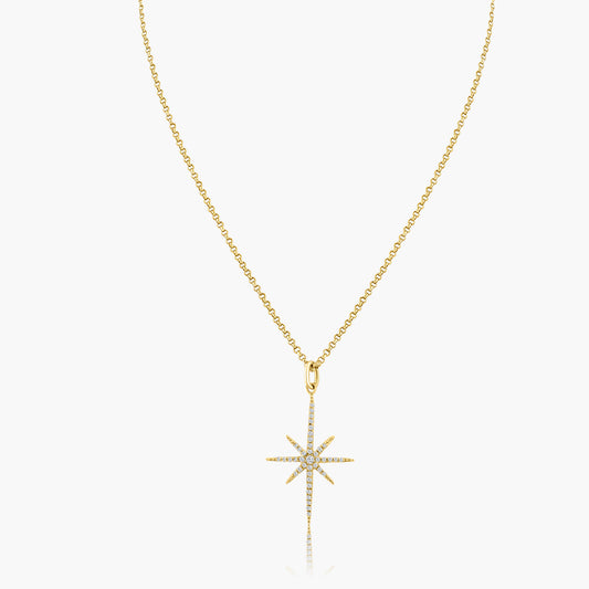 14K Yellow Gold Dainty Pendant - P606236