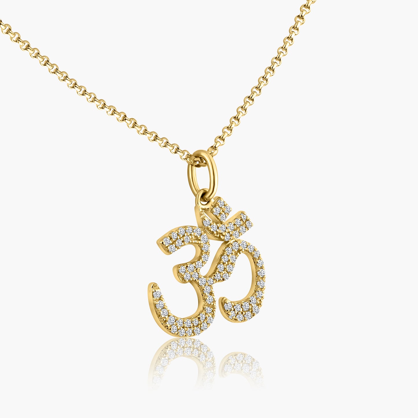 14K Yellow Gold Dainty Pendant - P606238