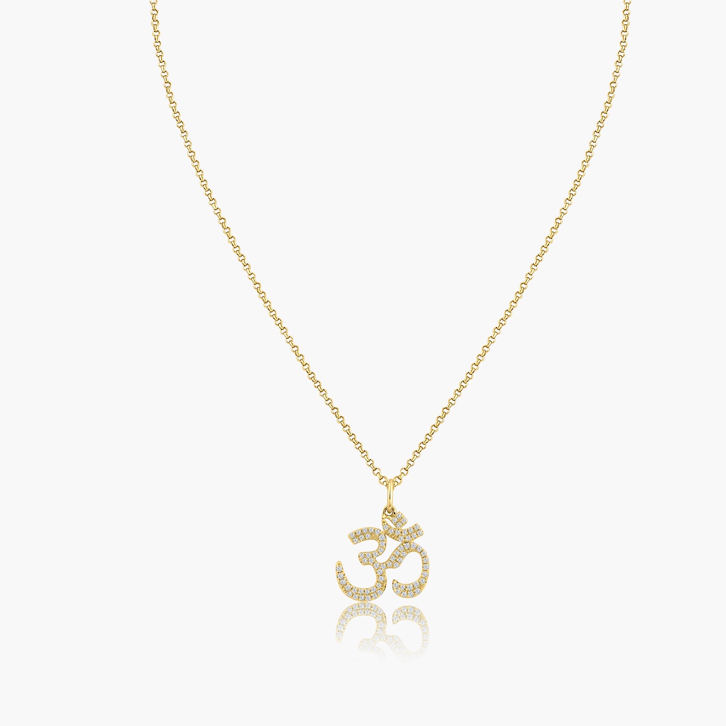 14K Yellow Gold Dainty Pendant - P606238