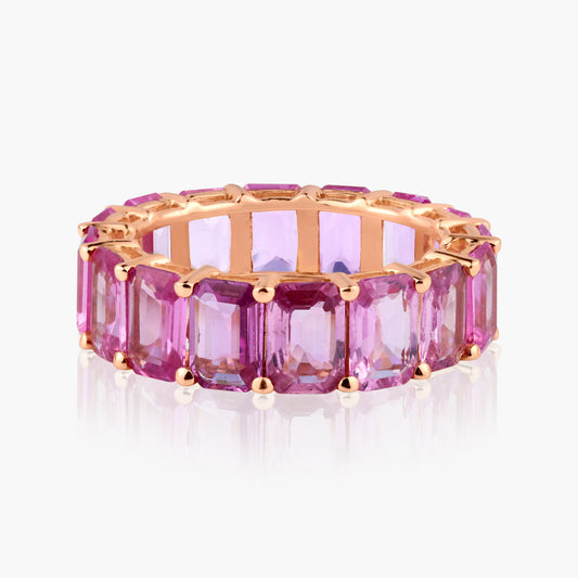 14K Rose Gold Pink Sapphire Ring - R0030DIPS0003DIRD