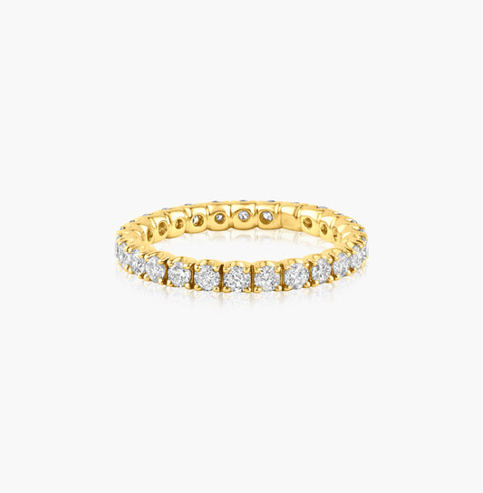 18K Yellow Gold Stackable Ring-R16902DA11