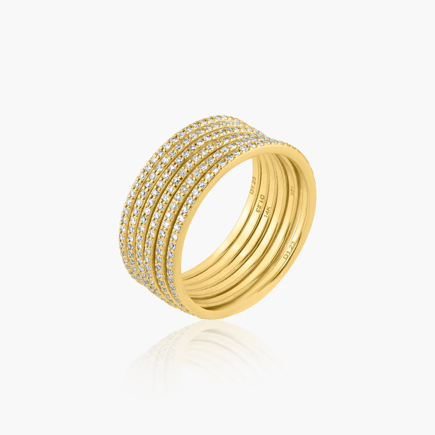 14K Yellow Gold Stackable Ring - R60033228