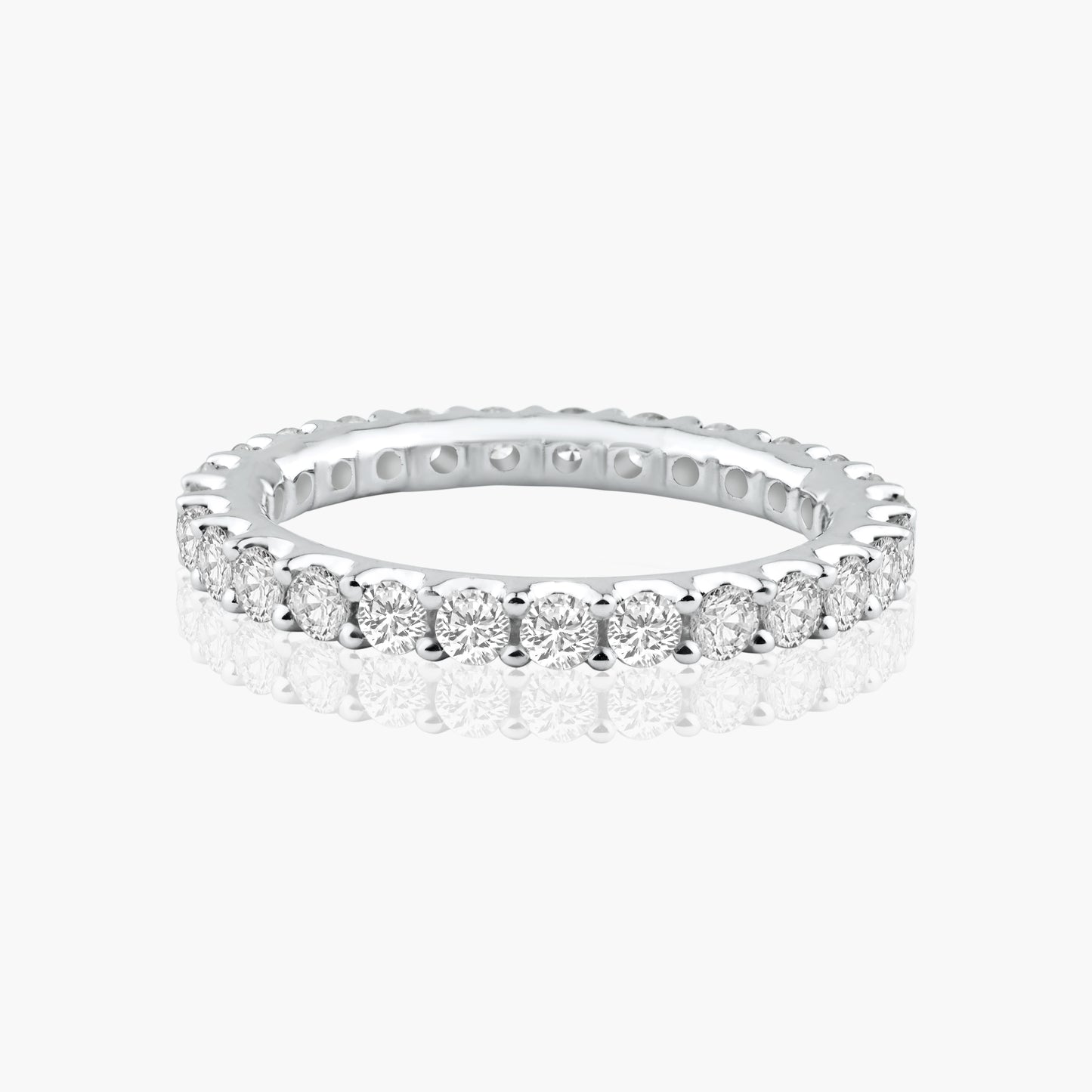 14K White Gold Stackable Ring-R60471405