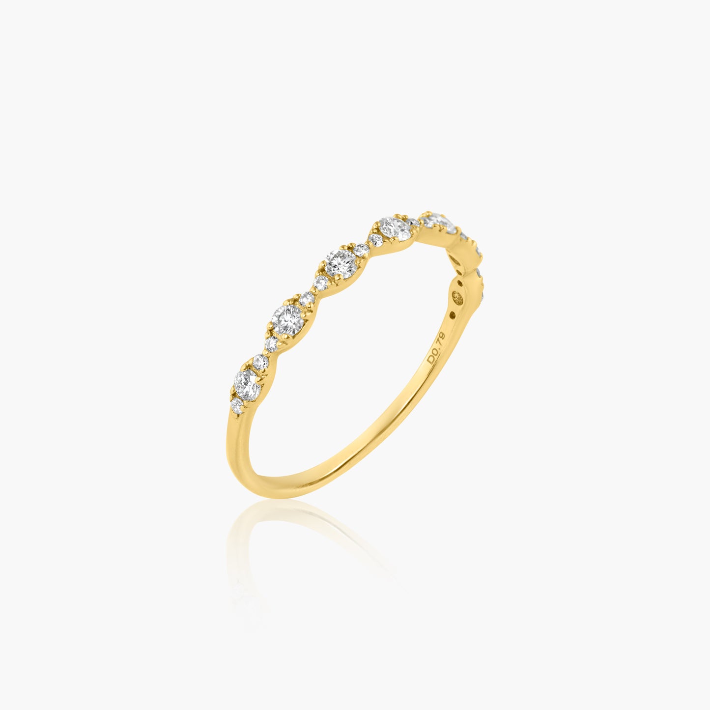 14K Yellow Gold Stackable Ring - R60563002