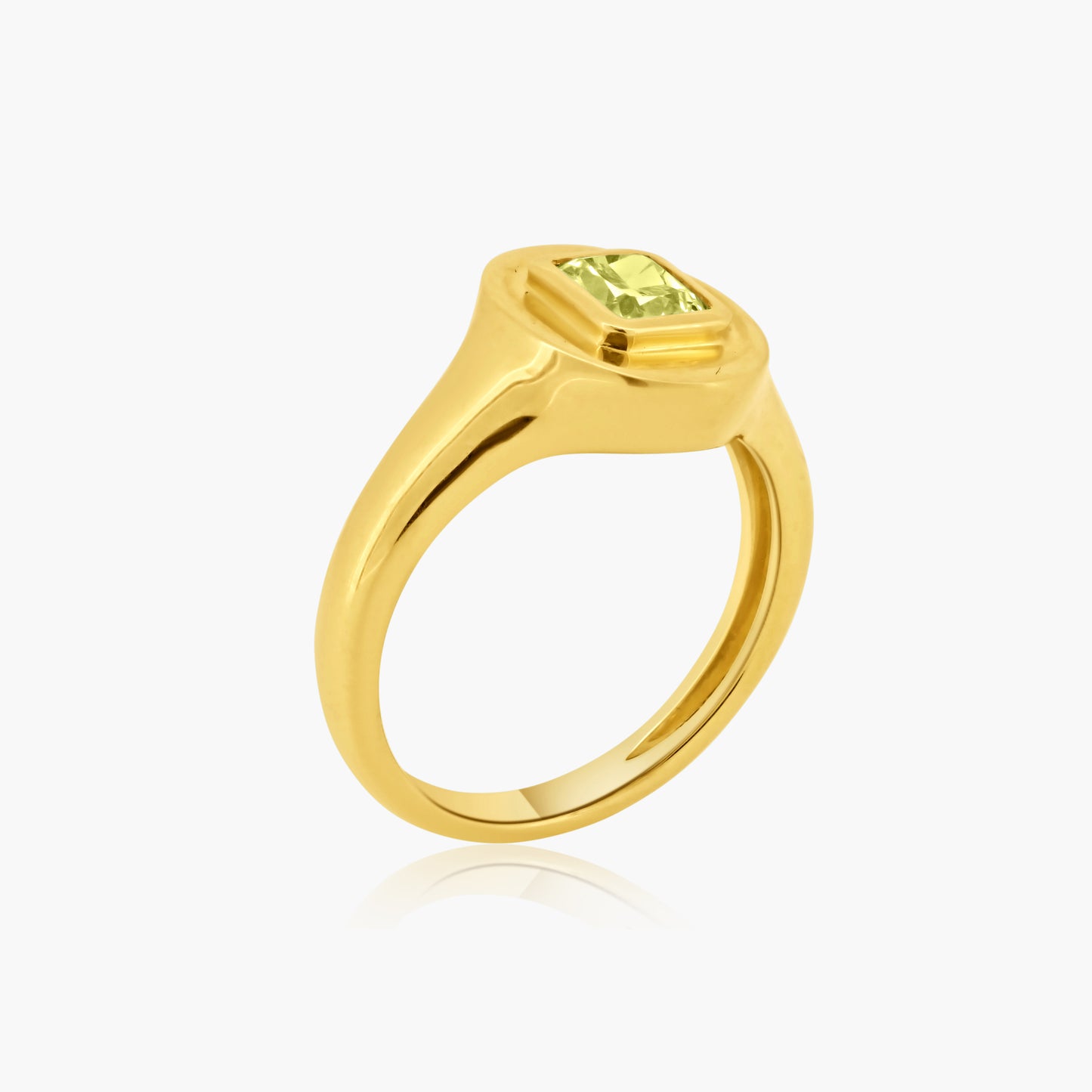 18K Yellow Gold Pinky Ring - R605938YD