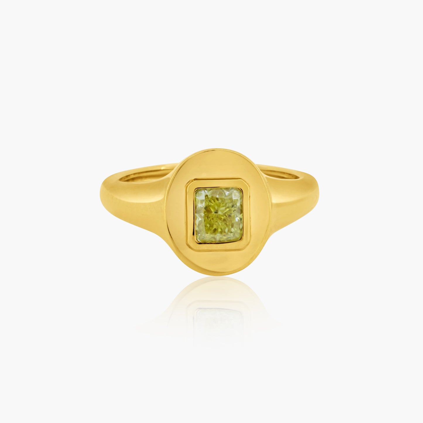 18K Yellow Gold Pinky Ring - R605938YD