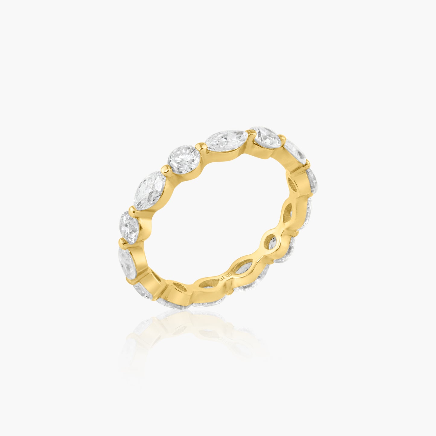 14K Yellow Gold Eternity Band - R60597201