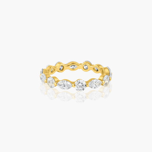 14K Yellow Gold Eternity Band - R60597201