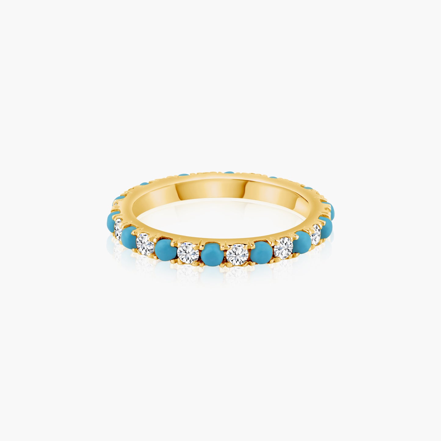 14K Yellow Gold Colored Gemstone Ring - R60615502