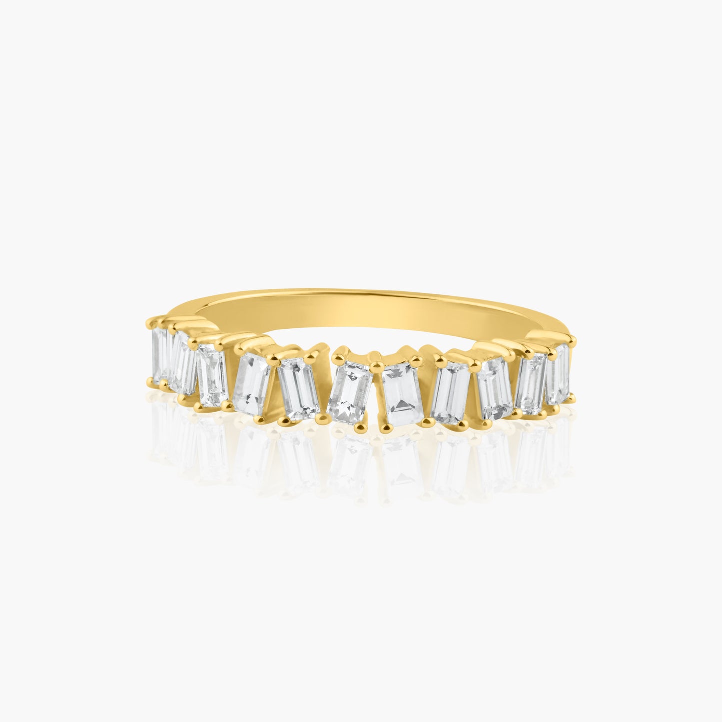 14K Yellow Gold Baguette Band-R60646501