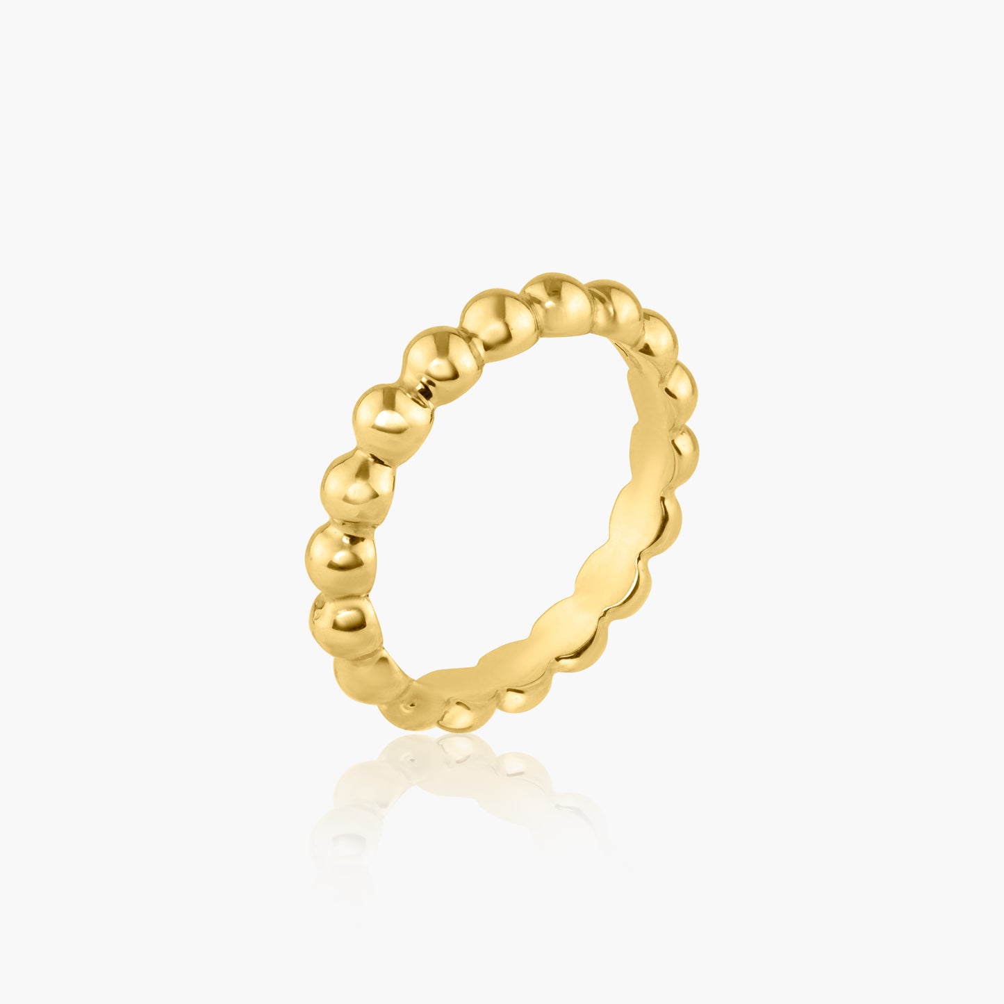 14K Yellow Gold Stackable Ring - R606475