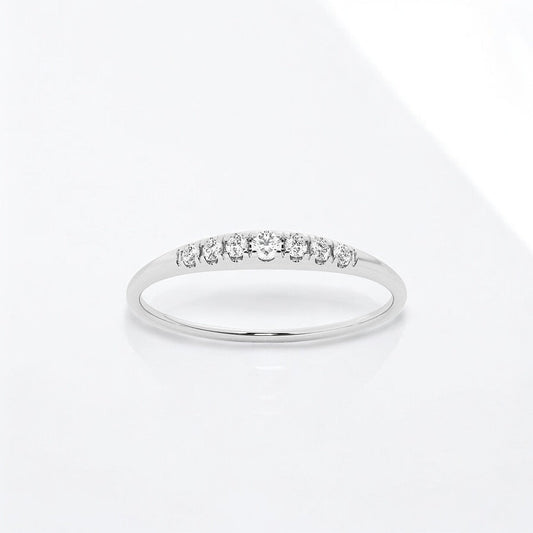 Ethereal Round Lab Grown Diamond Pinky Ring