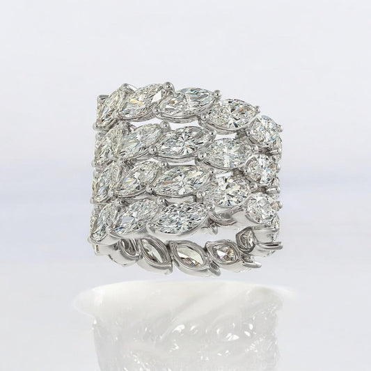 Cyclon Marquise Ring