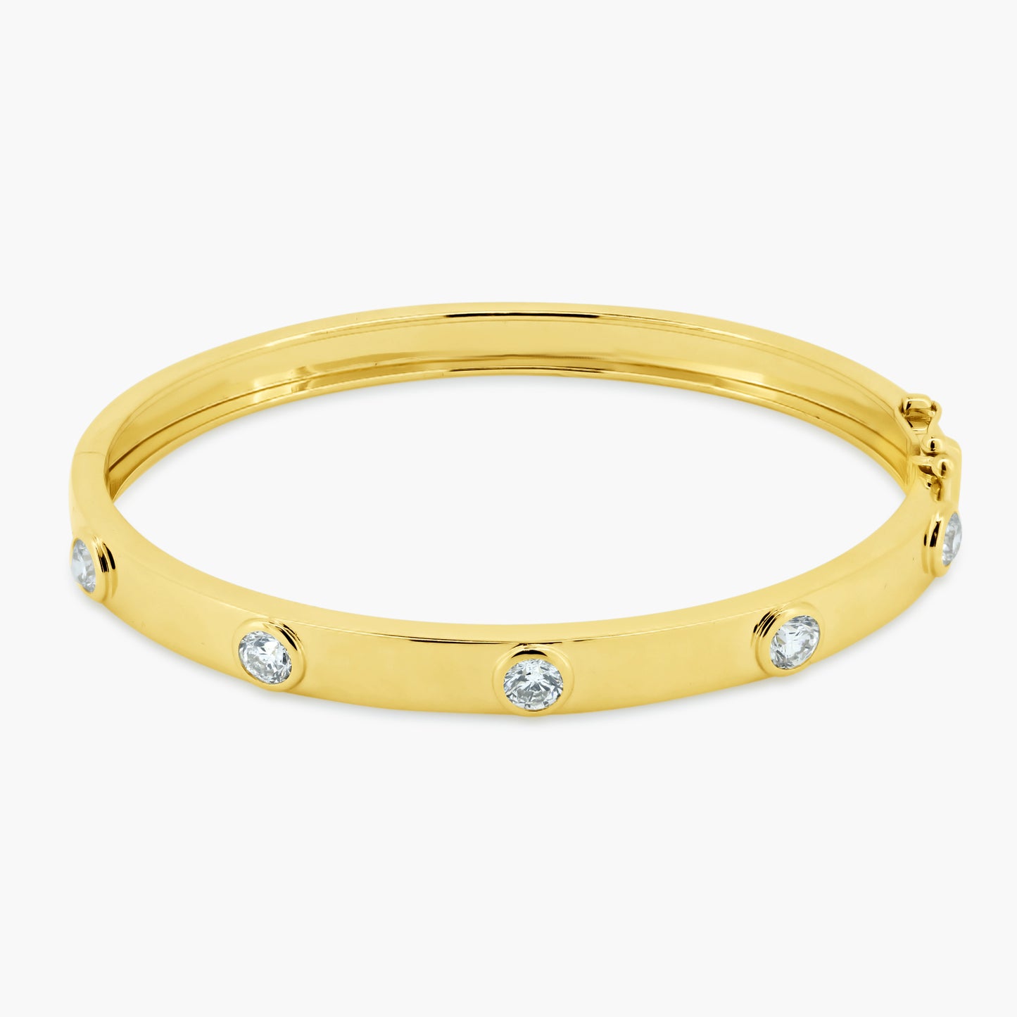 14K Yellow Gold Fashion Bangle-BG05970A