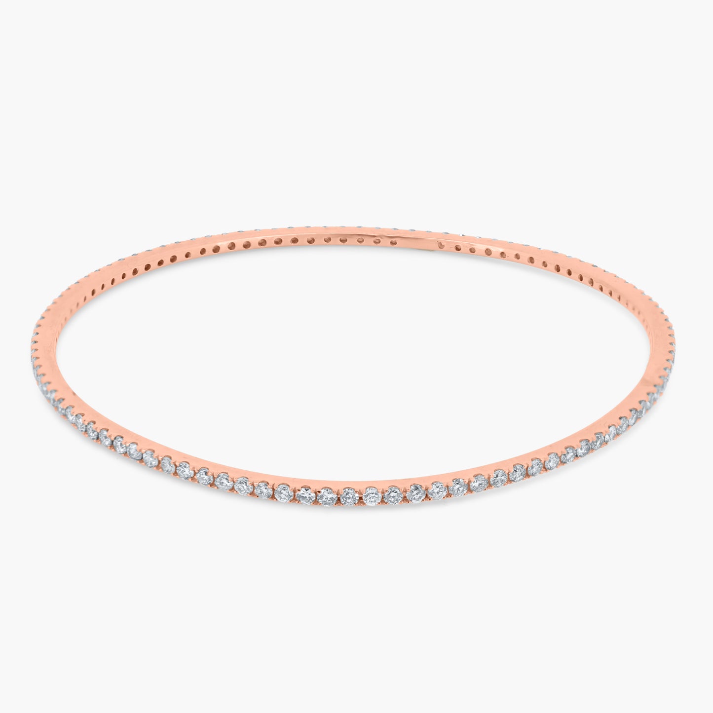 14K Rose Gold Fashion Bangle - BG18881A02