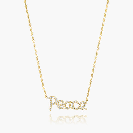 14K Yellow Gold Dainty Personalized Pendant - N601507