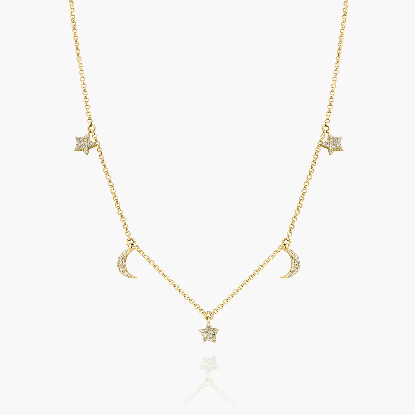 14K Yellow Gold Dainty Pendant-N605350