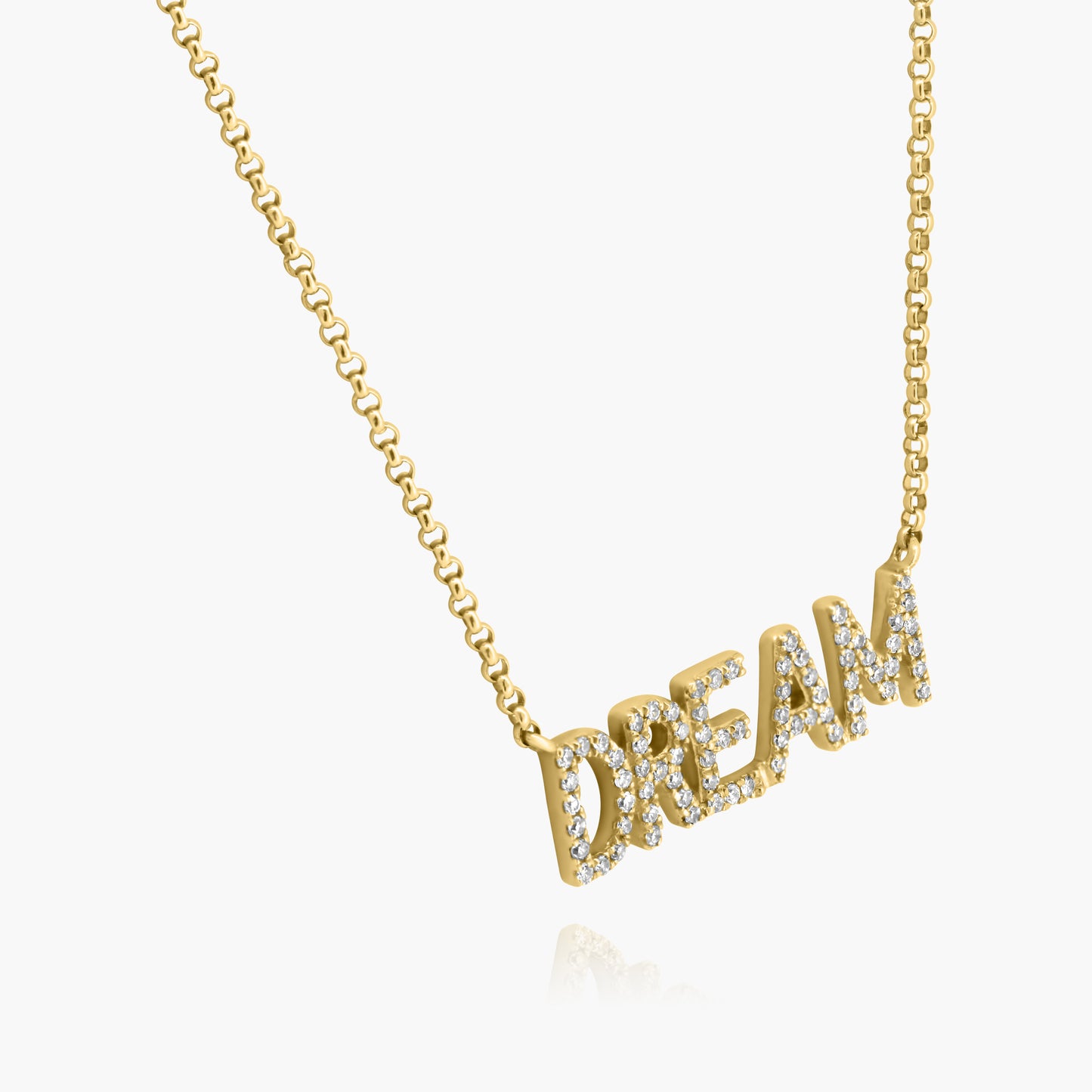 14K Yellow Gold Personalized Pendant - N605556