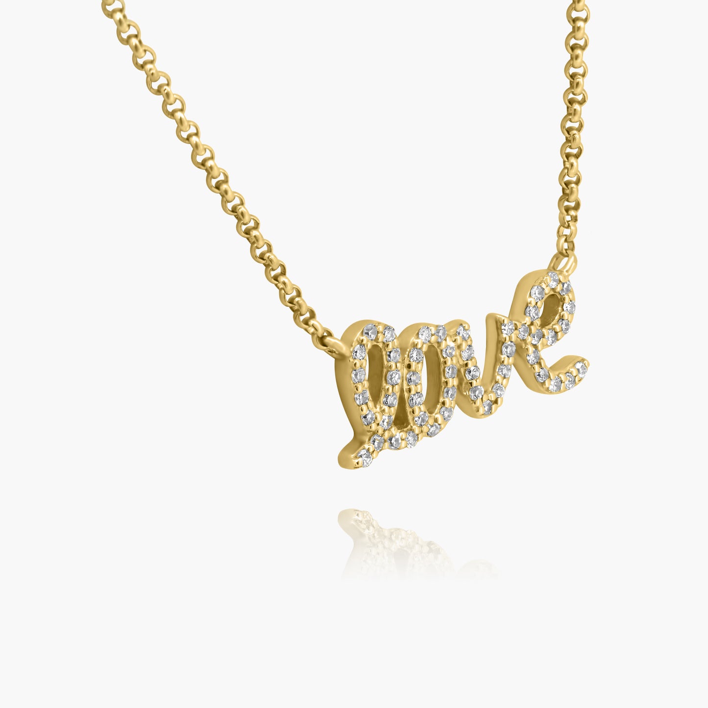 14K Yellow Gold Personalized Pendant - N605622