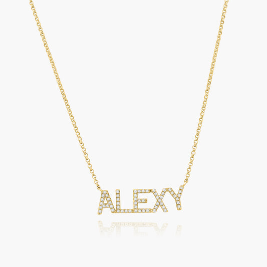 14K Yellow Gold Personalized Pendant - N60572507