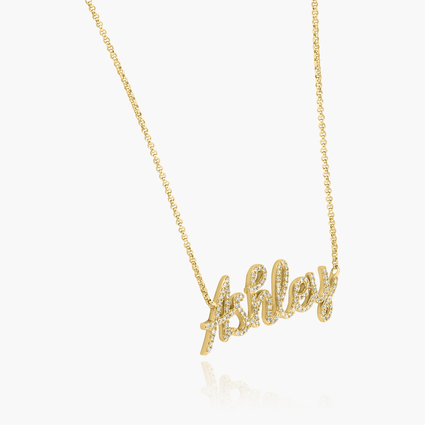 14K Yellow Gold Personalized Pendant - N606182