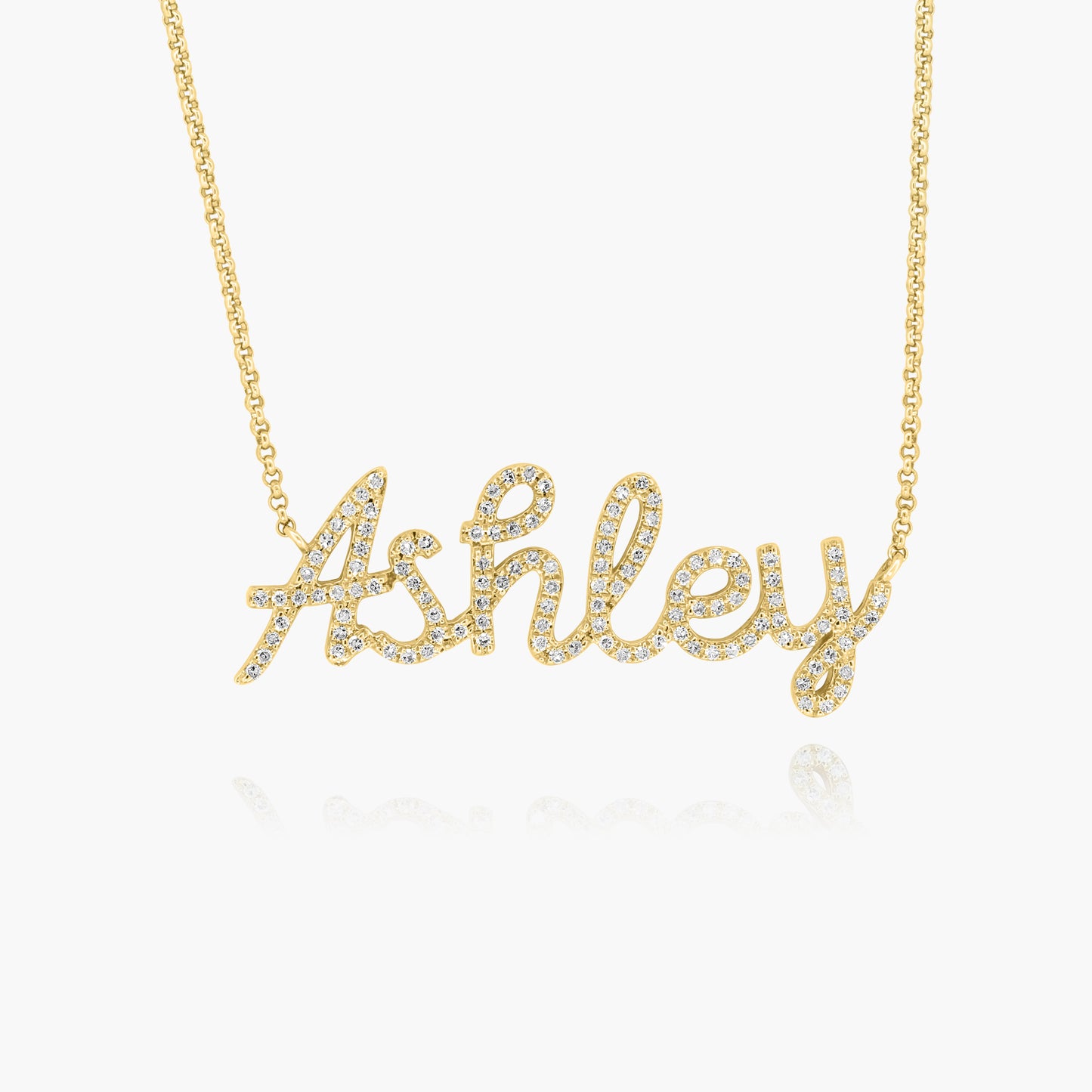 14K Yellow Gold Personalized Pendant - N606182