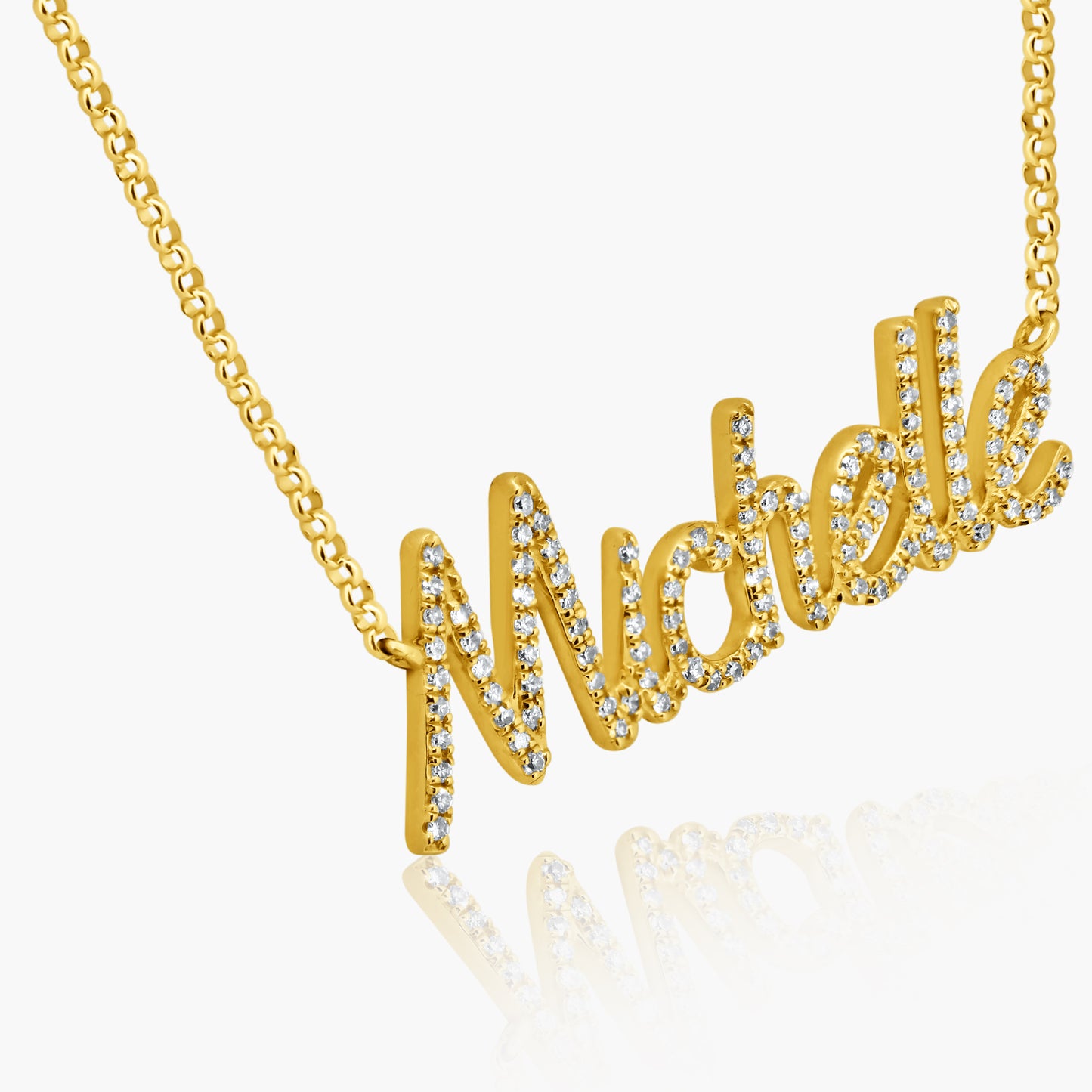 14K Yellow Gold Personalized Pendant - N60618301