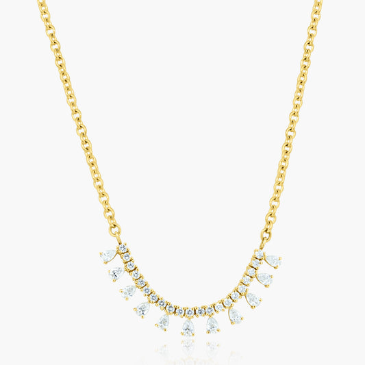 14K Yellow Gold Station Necklace - N60645202