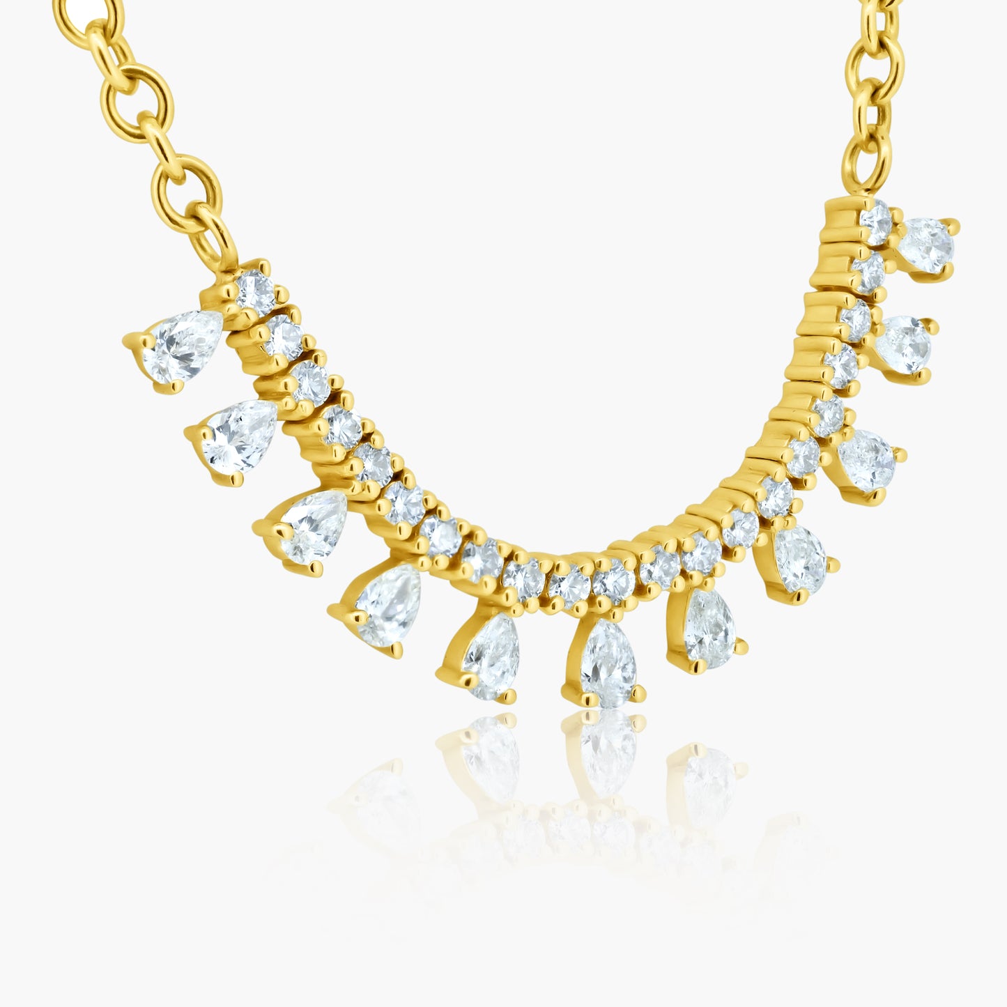 14K Yellow Gold Station Necklace - N60645202