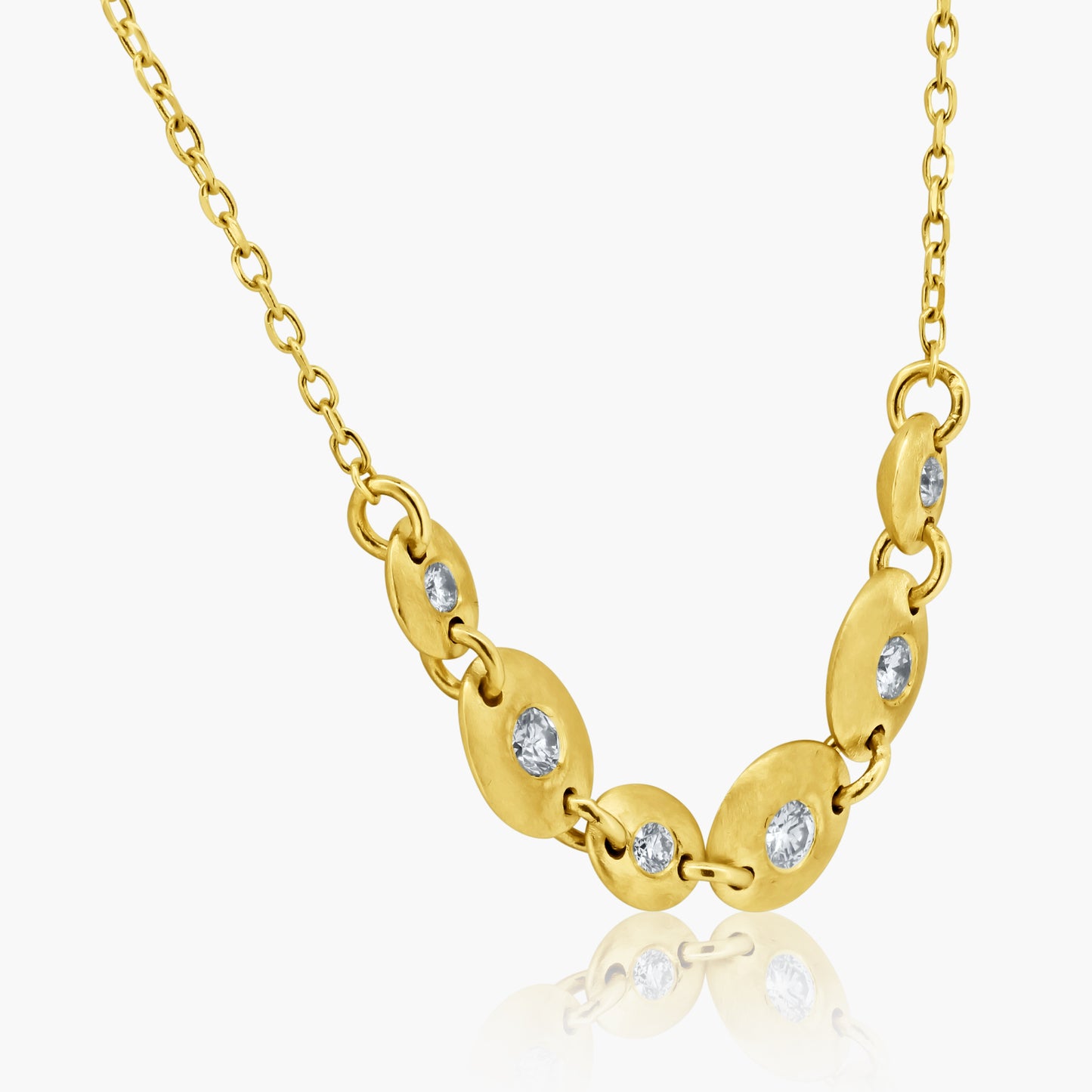 14K Yellow Gold Round Diamond Pendant - N605648