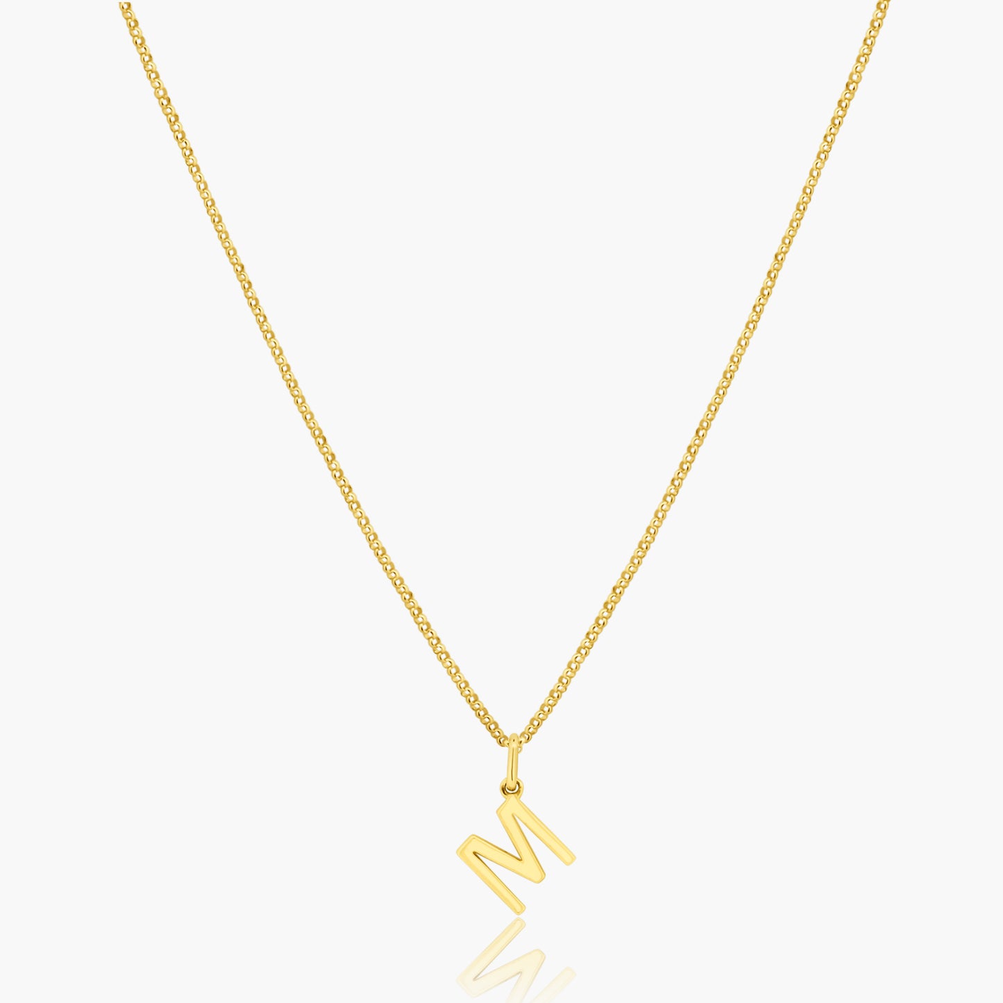 14K Yellow Gold Personalized Initial Pendant-P60648806