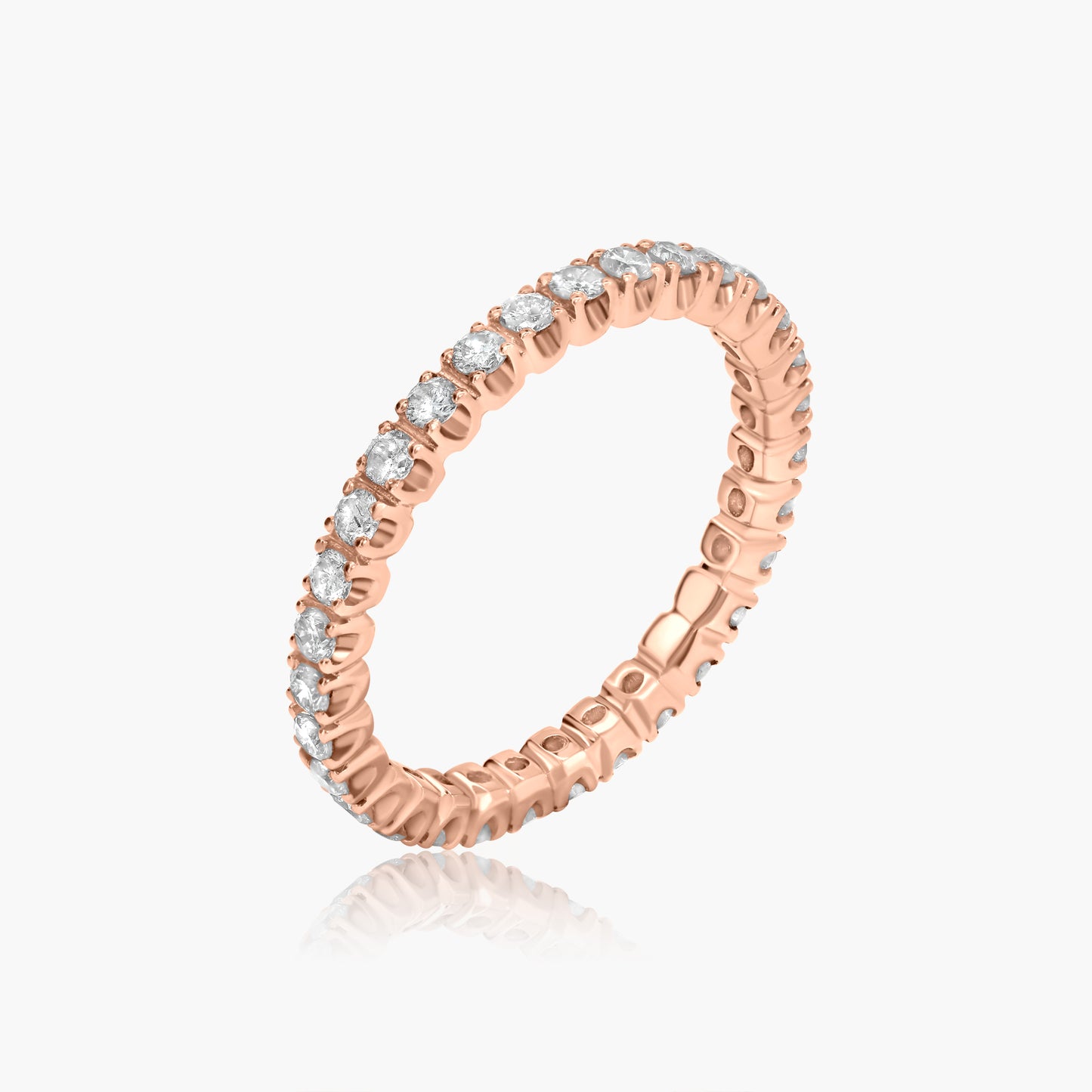 14K Rose Gold Stackable Ring - R17093MI01