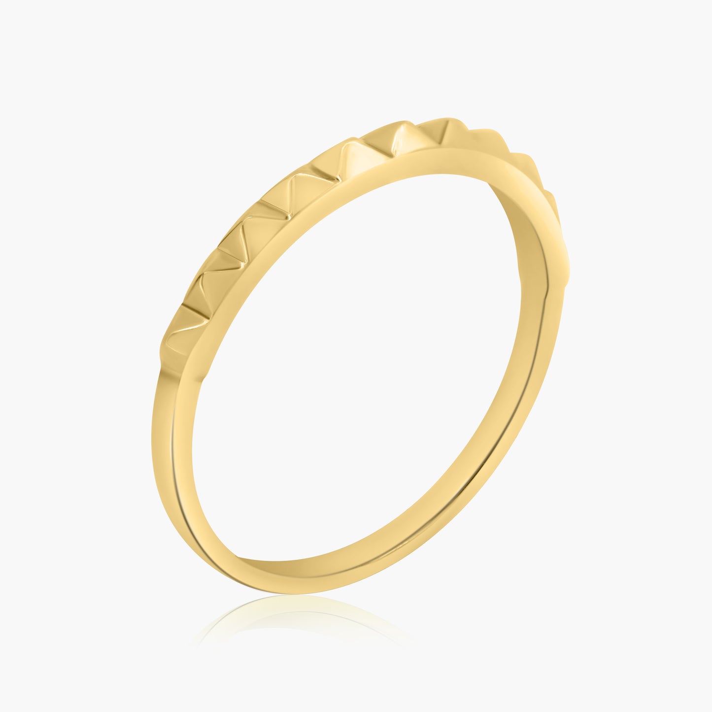 14K Yellow Gold Stackable Ring - R60380101