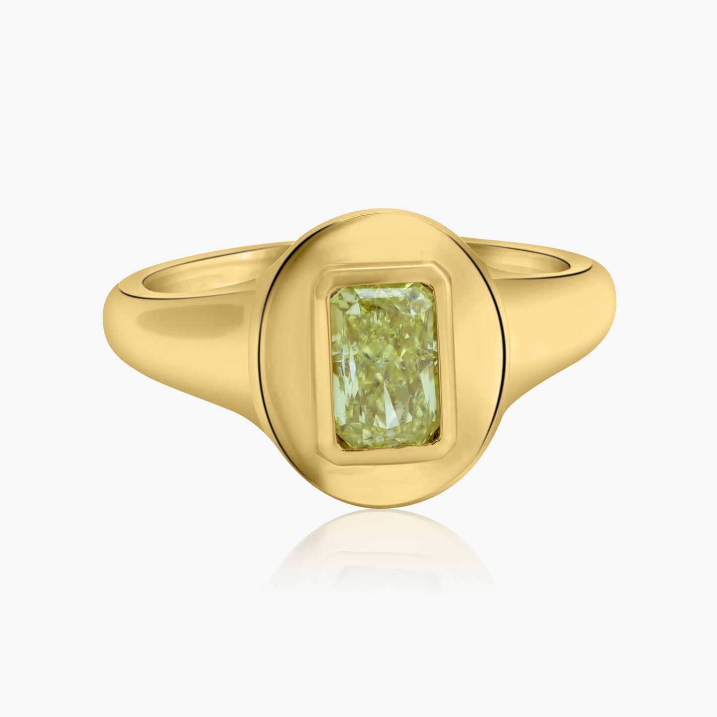 18K Yellow Gold Pinky Ring - R605940YD