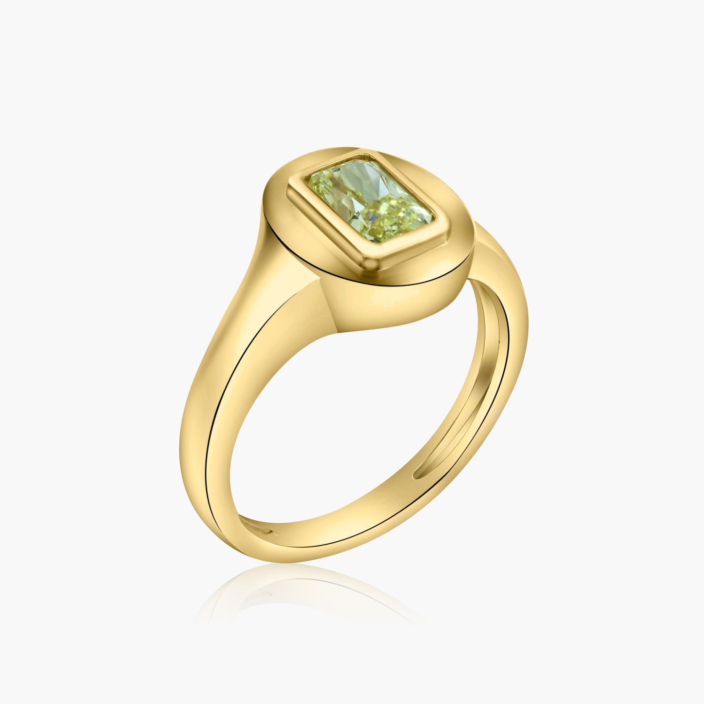 18K Yellow Gold Pinky Ring - R605940YD